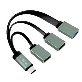 hub-usb-c-logilink-3-1-usb-3-0-5-gb-s-3x-usb-a-plug-and-play-czarny-pasywny