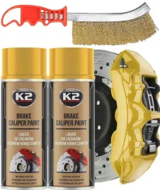 2x-k2-brake-caliper-farba-lakier-do-zaciskow-hamulcowych-spray-zloty-zestaw