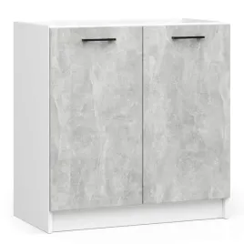 szafka-pod-zlewozmywak-80-cm-biala-beton-mat