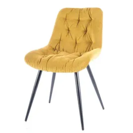 krzeslo-monovo-tkanina-zolty-1-szt