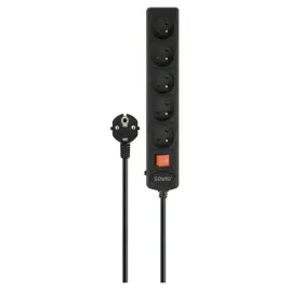 przedluzacz-listwa-savio-lz-16-5-gniazd-18-m-2500-w-przeciwprzepieciowy