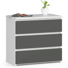 szafka-nocna-cl3-60-cm-3-szuflady-biala-grafit-szary
