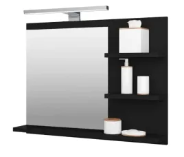 lustro-lazienkowe-czarny-mat-600x500mm-z-polkami-led-prawe