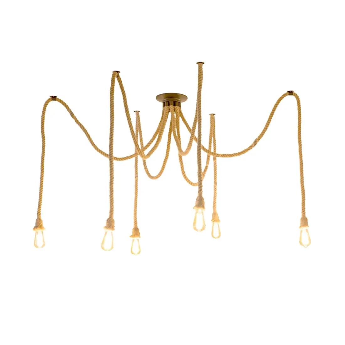 lampa-sufitowa-zyrandol-pajak-industrialna-loft-sznur-6-x-e27-toolight-stan-nowy