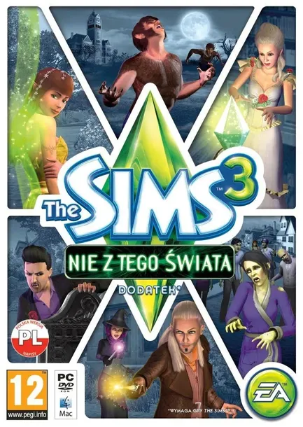 The Sims 3 Nie z tego świata Dodatek DLC Klucz EA APP ORIGIN BEZ VPN