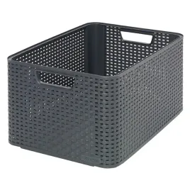 curver-koszyk-pojemnik-30l-organizer-ciemny-szary