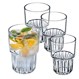 szklanki-do-napojow-zimnych-320ml-drinkow-zestaw-szklanek-ryflowane-4szt