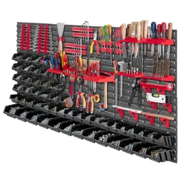 tablica-narzedziowa-scianka-warsztatowa-156x78cm-95el-uchwyty-kuwety-garaz