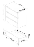komoda-cl3-3sz-clp-dab-sonoma-bialy