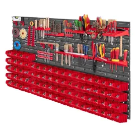 tablica-narzedziowa-scianka-warsztatowa-156x78cm-101el-uchwyty-kuwety-garaz