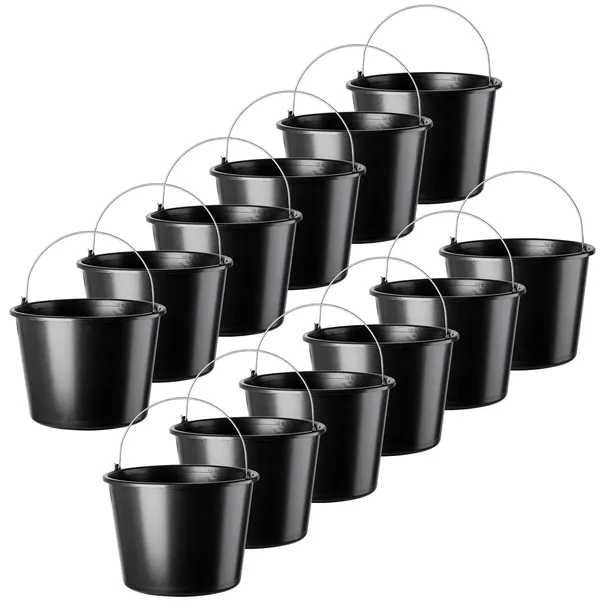 wiadro-budowlane-16l-gospodarcze-plastikowe-ogrodnicze-mocne-wiadra-12-szt-marka-kadax