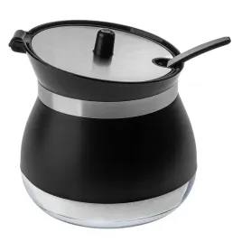 cukiernica-cukierniczka-z-lyzeczka-szklana-czarna-pojemnik-z-pokrywka