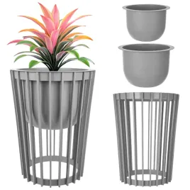 kwietnik-stojacy-stojak-na-kwiaty-loft-dwustronny-szary-395cm-2x-wklad