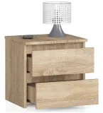 komoda-cl2-2sz-clp-dab-sonoma-stan-nowy