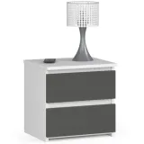 komoda-cl2-2sz-clp-bialy-szary