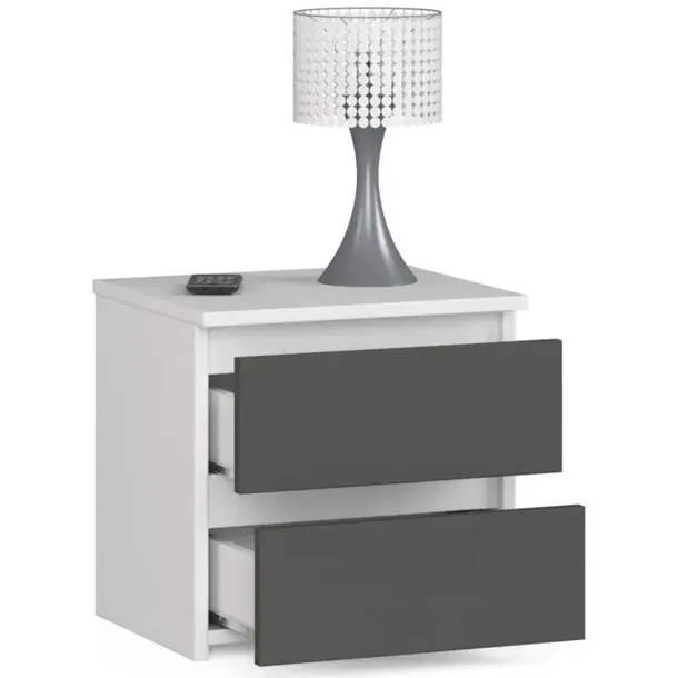 komoda-cl2-2sz-clp-bialy-szary