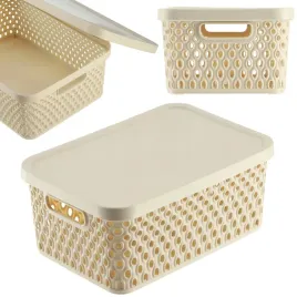 koszyk-z-pokrywa-pojemnik-organizer-do-przechowywania-pudelko-45l-bezowy