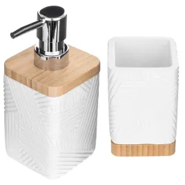 komplet-lazienkowy-zestaw-dozownik-na-mydlo-w-plynie-kubek-lazienkowy-bialy