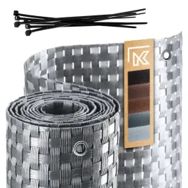 oslona-balkonowa-technorattan-1x7m-szara-jasna-mata-balkon-taras-premium