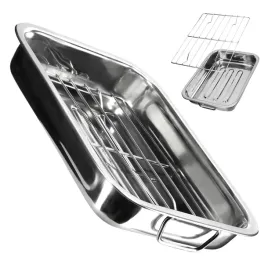 blacha-z-rusztem-brytfanna-do-pieczenia-kurczaka-ryb-forma-stal-kratka-30cm