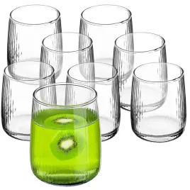 8x-szklanki-do-napojow-310ml-drinkow-wody-sokow-zestaw-szklanek-ryflowane