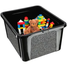 pojemnik-plastikowy-20l-z-pokrywa-czarny-zamykany-pudelko-duzy-organizer