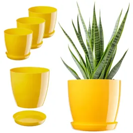 doniczka-donica-oslonka-23cm-kwietnik-z-podstawka-zolta-plastikowa-3szt