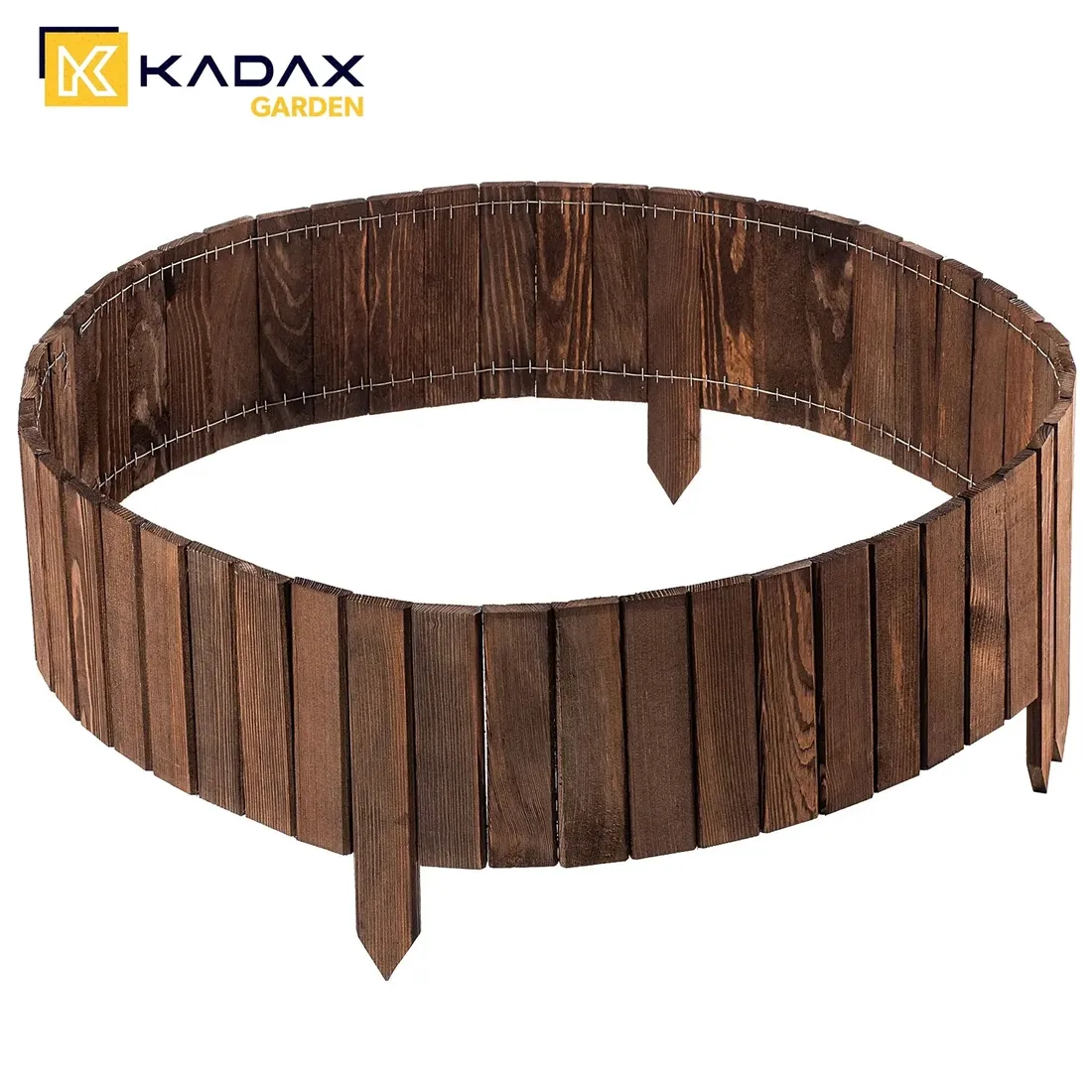 obrzeze-palisada-ogrodowa-plotek-drewniany-trawnikowy-wbijany-braz-20x116-stan-nowy