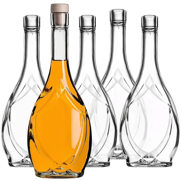 BUTELKA SZKLANA ICONA 500 ml 0,5L BUTELKI SZKLANE NA NALEWKI 10 szt + KOREK