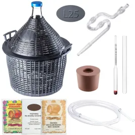 balon-dama-na-wino-gasior-25l-korek-rurka-fermentacyjna-zestaw-winiarski