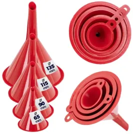 4x-lejek-do-butelek-kuchni-kuchenny-lejki-plastikowe-uniwersalny-zestaw