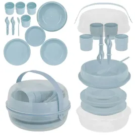 naczynia-turystyczne-zestaw-sztucce-kubki-talerze-dla-4-osob-kemping-curver