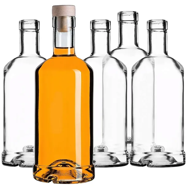 BUTELKI SZKLANE TADEK 500 ml 0,5L NA WINO NALEWKI LIKIER 50 szt Z KORKIEM