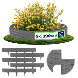 obrzeze-trawnikowe-palisada-ogrodowa-plotek-wbijany-szary-390-cm-5-szt