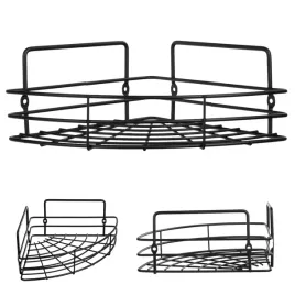 polka-lazienkowa-pod-prysznic-wiszaca-regal-czarna-1-poziomowa-metal-loft