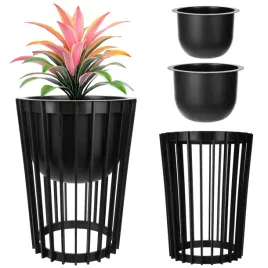 kwietnik-stojacy-stojak-na-kwiaty-loft-dwustronny-czarny-395-cm-2x-wklad