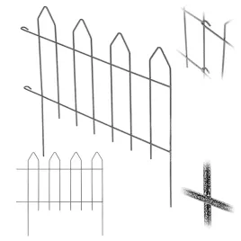 plotek-ogrodowy-metalowy-palisada-obrzeze-ogrodzenie-spawany-50cm-wysoki