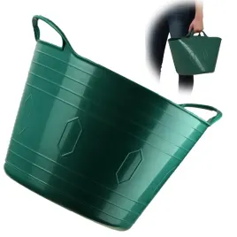 miska-na-pranie-kosz-plastikowa-okragla-miednica-elastyczna-15l-zielona