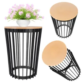 kwietnik-stojacy-stojak-na-kwiaty-loft-dwustronny-czarny-polka-blat-40-cm