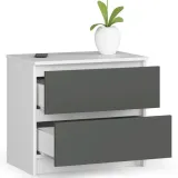 komoda-k60-2sz-clp-bialy-szary