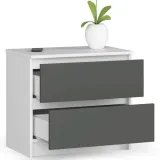 komoda-k60-2sz-clp-bialy-szary