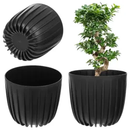 doniczka-donica-oslonka-na-kwiaty-16-cm-okragla-plastikowa-kwietnik-czarna