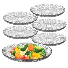 6x-talerze-obiadowe-30-cm-duzy-plytki-szklany-okragly-plaski-zestaw-talerzy