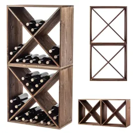 regal-stojak-na-wino-drewniany-64-butelki-alkohol-szafka-104cm-zestaw-2-szt