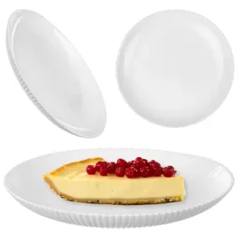 talerz-deserowy-19-cm-plytki-do-ciasta-bialy-ryflowany-szklo-opalowe-plaski