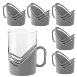 koszyczki-do-szklanek-uchwyty-na-szklanki-plastikowe-uchwyt-szary-6-szt