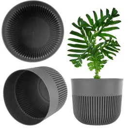 doniczka-donica-oslonka-13-cm-na-kwiaty-plastikowa-okragla-prazkowana-szara
