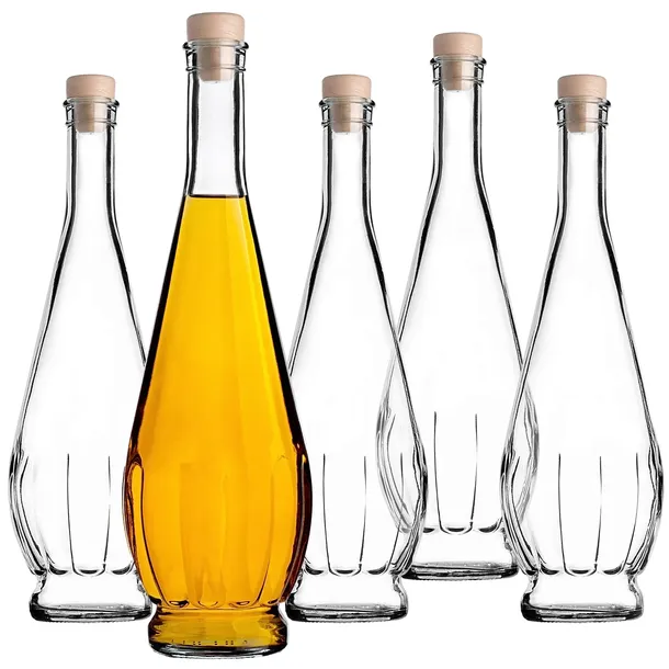 10x BUTELKI SZKLANE ICONA 750ml 0,75L NA NALEWKI WINO SOK BUTELKA Z KORKIEM
