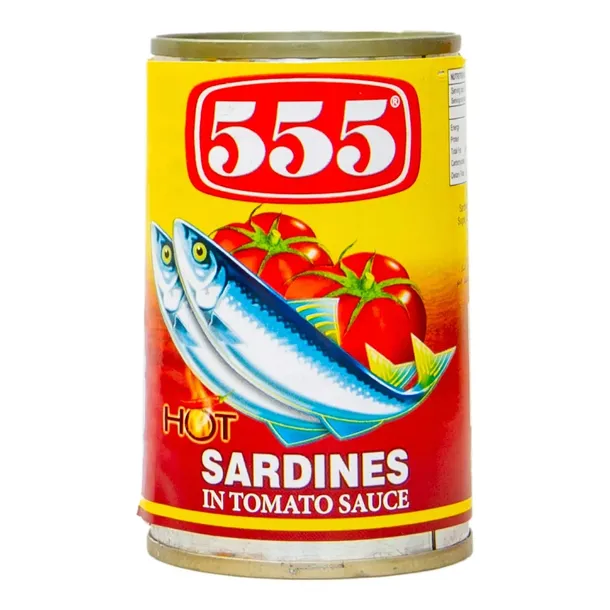 Sardynki konserowe Sardines Tomato Hot 555 155 g