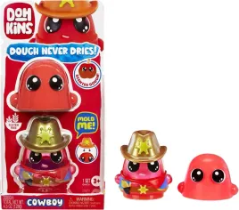 dohkins-single-pack-characters-cowboy-in-tray-masa-plastyczna-red-122890